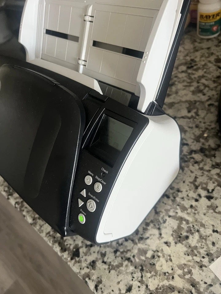 Escáner de documentos Fujitsu fi-7160 con bandeja PA03670-B055 - Probado funcionando Foto 2 de 4