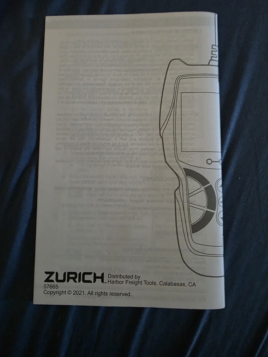 Zurich ZR11S OBD2 Code Reader Scanner | eBay