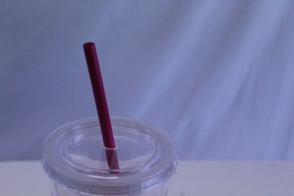 Vaso de paja rosa NCAA Stephen F. Austin Lumberjacks, 22 onzas Foto 3 de 4