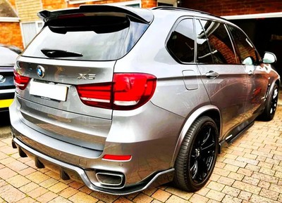BMW X5 F15 X5M Style Heckdiffusor Glanz Schwarz Volant