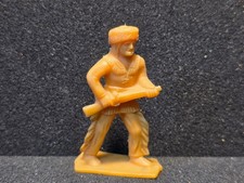 Vintage Davy Crockett Toy Soldier - Plastic Figure Frontierman Infantry