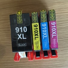 4pk 910XL Ink Cartridges for HP OfficeJet Pro 8010 8015 8020 8021 8022 8025 8028