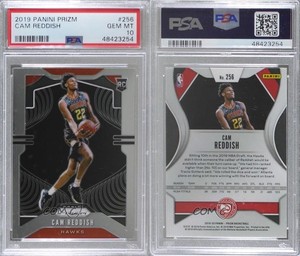 2019-20 Panini Prizm Cam Reddish (Jumping Pose) #256 PSA 10 GEM MT Rookie RC