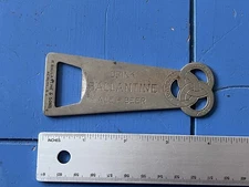 Drink Ballantine Ale & Beer Vintage Bottle Opener Newark New Jersey