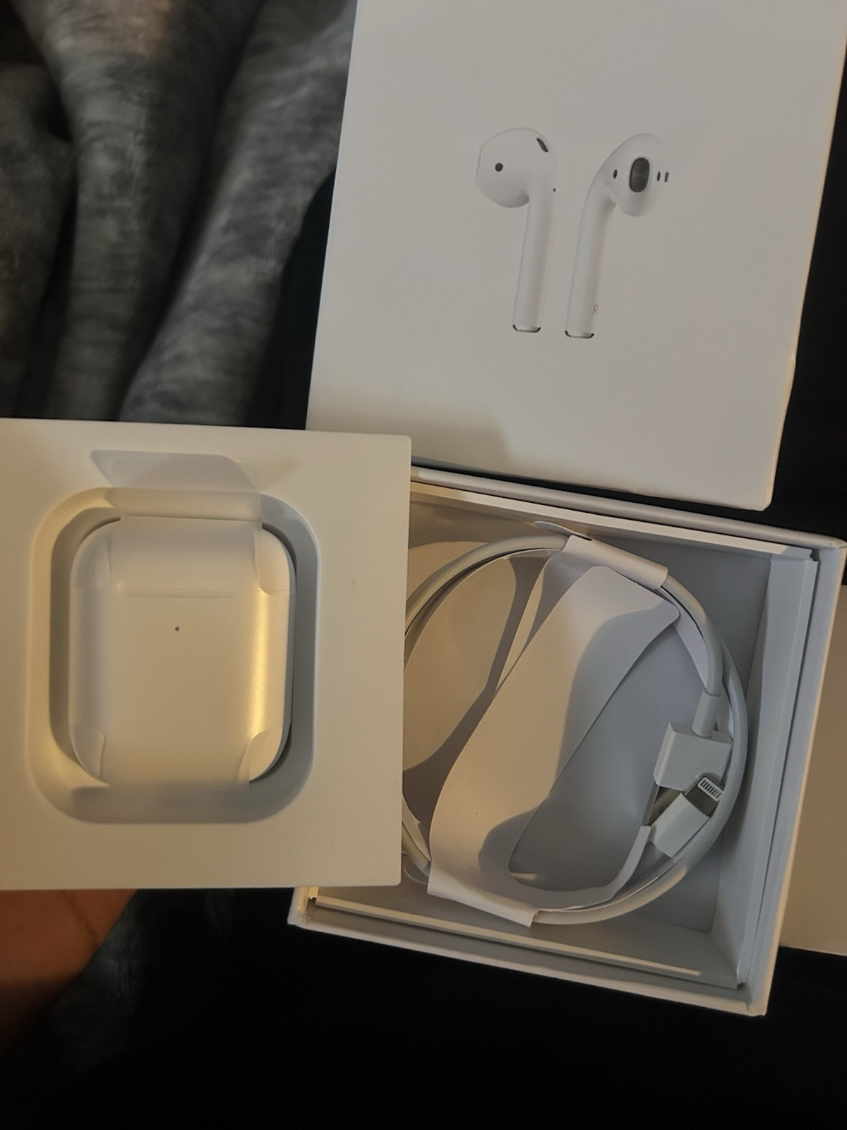 Wireless Bluetooth AirPods with charging case-image