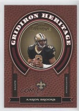 2004 Playoff Prestige Gridiron Heritage Aaron Brooks #GH-12 0b2