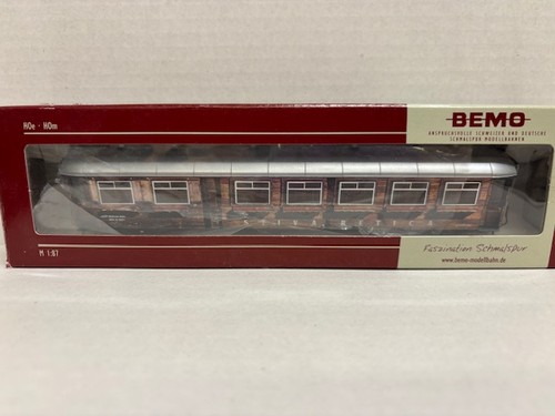 BEMO H0m WR 3821 Gesellschaftswagen RhB Stiva Retica 3262 171 | Zustand: Neu