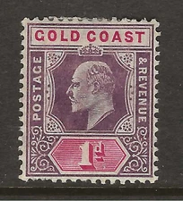 GOLD COAST Classics...Sc #50a (Chalky Paper)...Mint HH, HR...1906...SCV $30.00