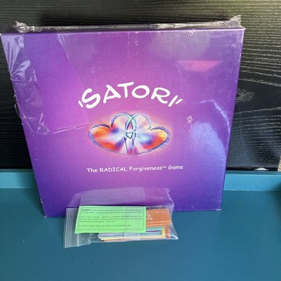 NEW ~ RARE VINTAGE 2004 SATORI THE RADICAL FORGIVENESS GAME BY COLIN TIPPING