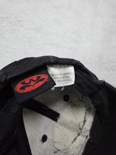 1997 Vintage Batman & Robin Black Snapback Promotional Baseball Cap - 第 5/6 張圖片