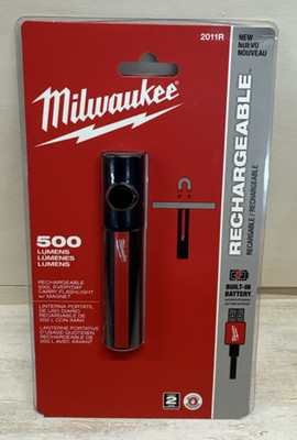 Milwaukee 2011R Rechargeable 500L Everyday Carry Flashlight w/ Magnet  BRAND NEW