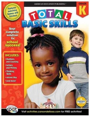 Total Basic Skills, Grade K - Paperback - Acceptable n