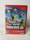 NEW SUPER MARIO BROS WII for Nintendo Wii (2009) CIB Complete *TESTED*
