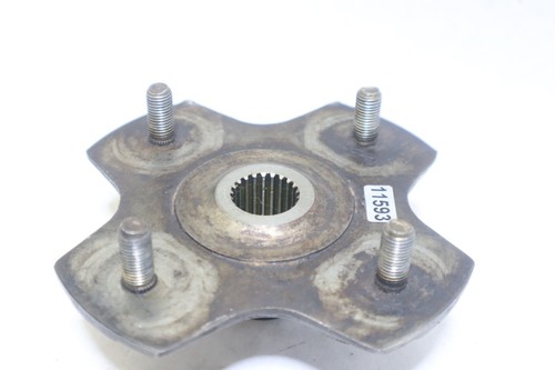 SUZUKI LTF 250 OZARK 02-14 OEM LEFT REAR AXLE WHEEL HUB & LUG NUTS 64110-05G00 - Picture 4 of 9