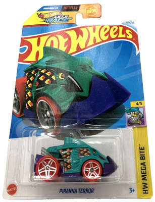 Hot Wheels HW Mega Bite Let's Race 2024 Piranha Terror Mainline 4/5 87/250