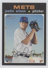 2020 Topps Heritage Justin Wilson #170 zh7