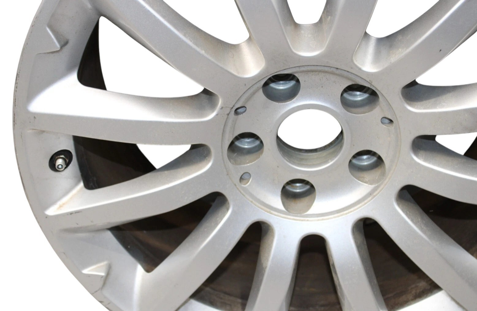 14-15 Maserati Ghibli 8.5X18H2 18'' 12-Spoke Rear Alloy Wheel Rim 670019917 Oem