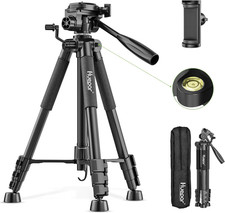 Tripod 50-Inch Extendable Height Tripod Use with Laser Level, Point Lasers, Laze