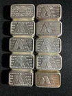 10 Usvi 1 Oz Silver Bars X 10   .999  Stackers 9-Amark.  1 Anaheim Metals