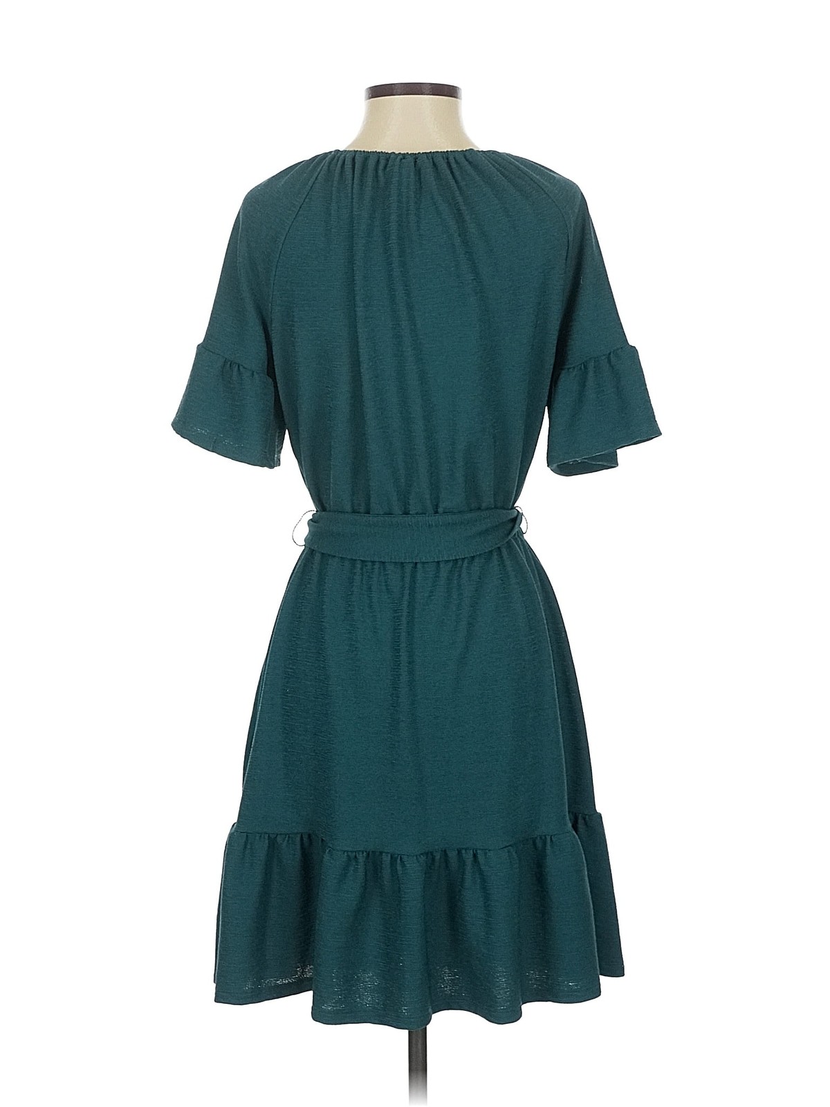 MICHAEL Michael Kors Women Green Casual Dress S thumbnail 2