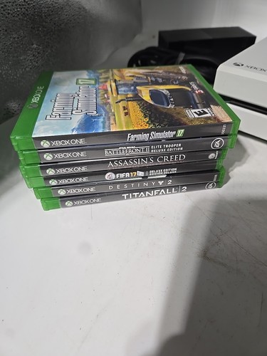 Microsoft Xbox One 500GB Gaming Console 1540 W/ (1) Controller & 6 Games ~ WHITE - Picture 2 of 12