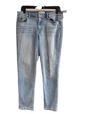 Nine West Women  s Gramercy Slim Fit Crop Jeans, Size 8