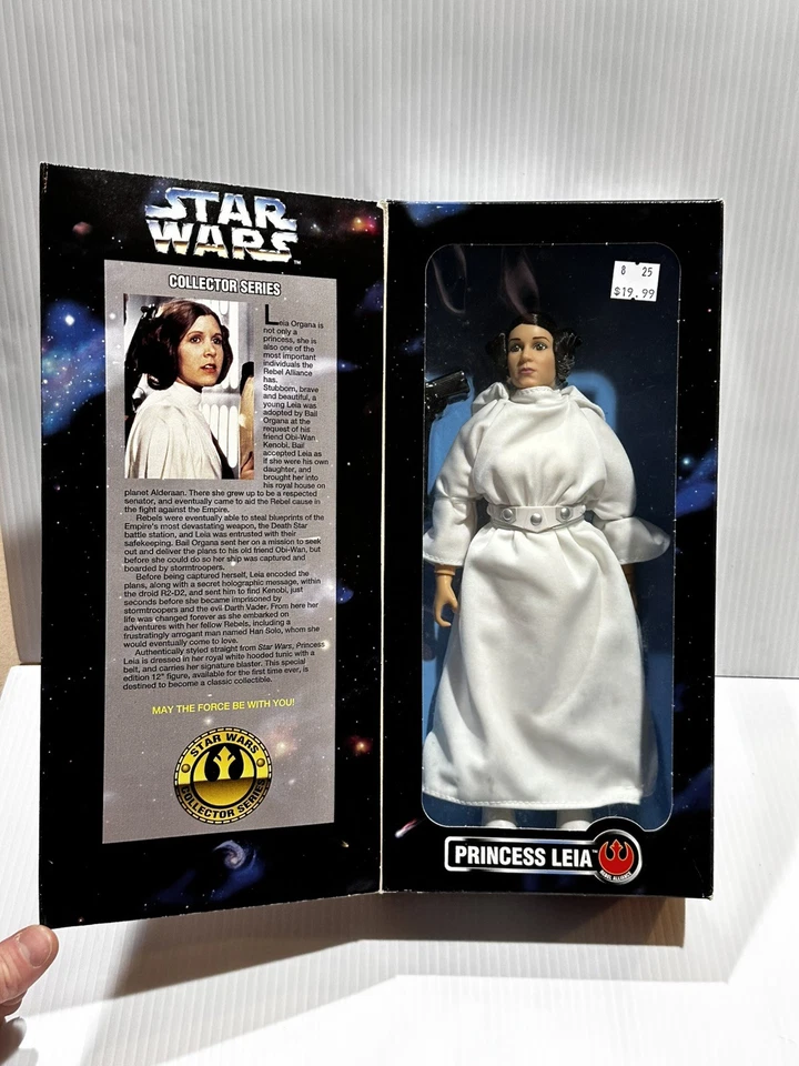 Figura de acción Star Wars Collector Series PRINCESA LEIA 12" NUEVA EN CAJA 1996 Foto 4 de 4