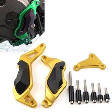 Engine Stator Slider Guard Cover Protector Gold Fit KAWASAKI Ninja 400 2018-2023