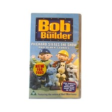 Bob The Builder Pilchard Steals The Show & Other Stories VHS Tape 2002