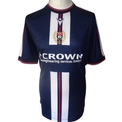 DUNDEE FC Macron Heim Fußballtrikot 2025-2026 NEU Herren XXL XXXL BNIB