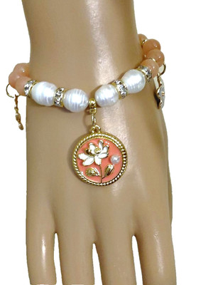4-PC Freshwater Rice Pearls Mashan Jade Set & 925 Sterling Silver Earrings