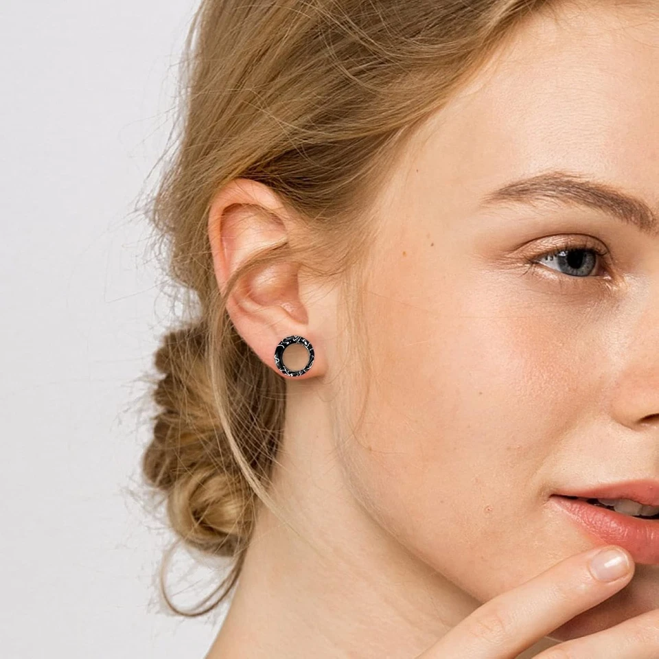 Kit de 20 túneles 2g-1" silicona medidores de piel de oído tapones expansor juego de estiramiento Foto 4 de 4