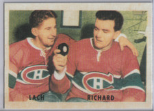 Maurice Richard / Elmer Lach 2002-03 Parkhurst Reprints #235