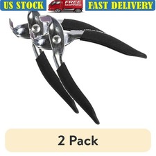 Heavy Duty Fish Skinning Pliers Non-Corrosive Steel EVA Grip Outdoor Tool New