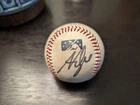 Anthony Volpe Signed Game Used Baseball