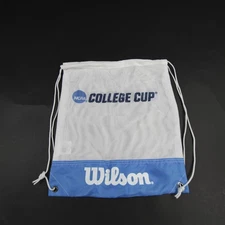 Wilson Bag - Drawstring Unisex White/Blue New without Tags
