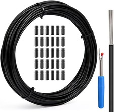 Shift Cable Housing,4mm X 50ft Lined Bicycle Bike Derailleur/Shift Cable
