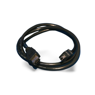 3ft Firewire Cable 6 Pin to 4 Pin 1394a 400 - Black