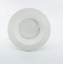 Commercial Electric 5" White LED Recessed Trim