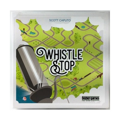 Bezier Boardgame Whistle Stop w/Rocky Mountains Expansion EX/NM