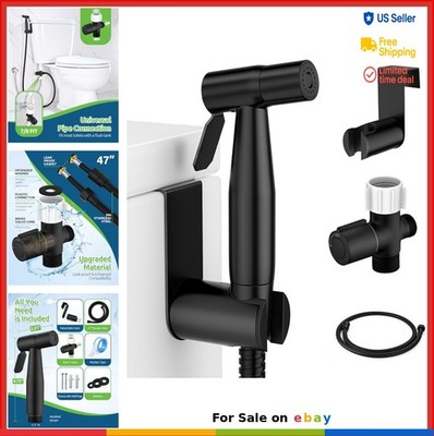 Handheld Bidet Sprayer for Toilet Adjustable Water Pressure 304 Stainless Steel
