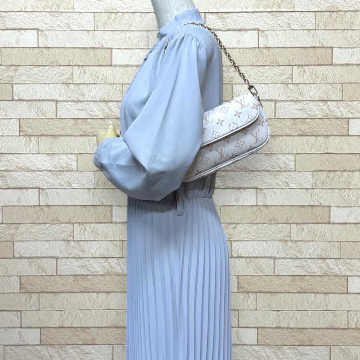 LOUIS VUITTON Shoulder Bag M83091 PVC coated canvas 2way Walleton