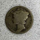 1916 Mercury Dime 10C 90% Silver Philadelphia Business Strike US Coin