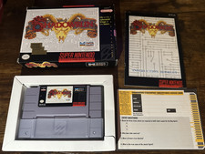 Shadowrun Nintendo SNES Box Manual Tested Insert
