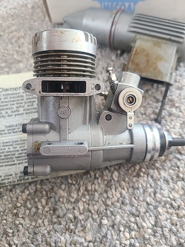 Mecoa 46 Motor und Schalldämpfer RC Radio Control Modellmotor Engine - Bild 6 von 9