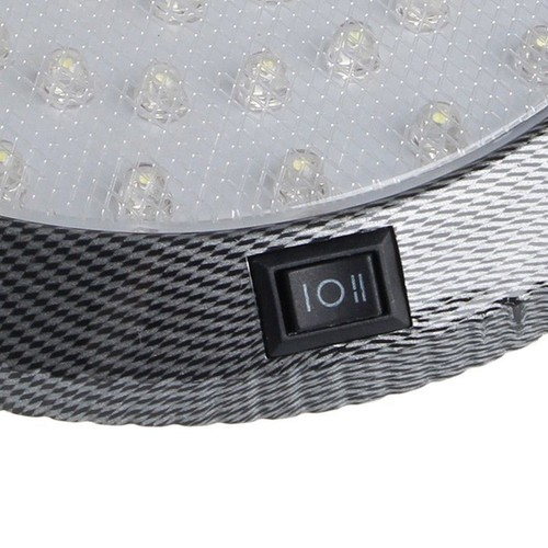 Car Vehicle 46 LED Interior Indoor Roof Ceiling Dome Light White Reading LaYUI4 - Picture 4 of 8