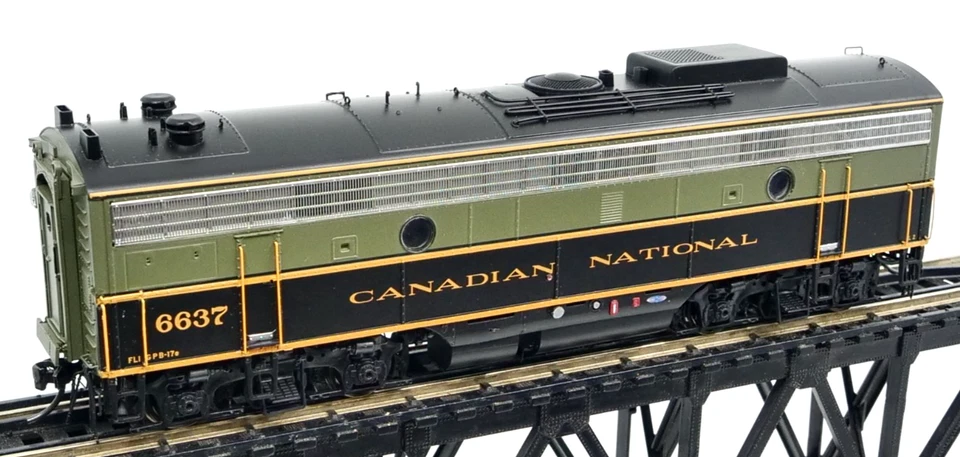 Rapido 221006 HO Canadian National CN #6637 F9B DCC Sound Custom Fitted Loco - Image 4 of 4