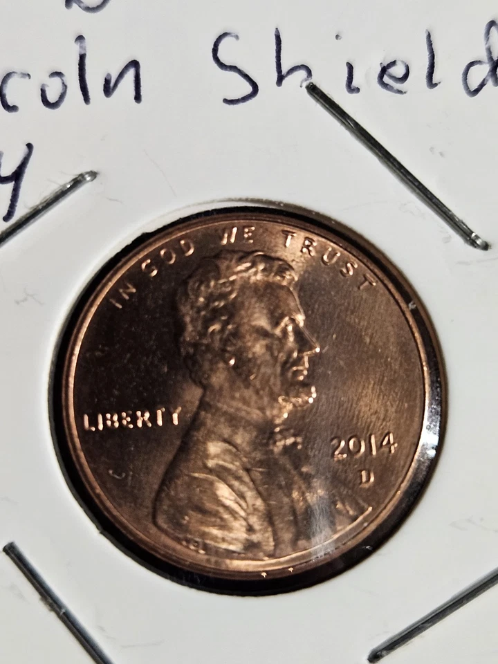 2014 D Lincoln Shield Penny UNC. (MS) - Image 3 of 4