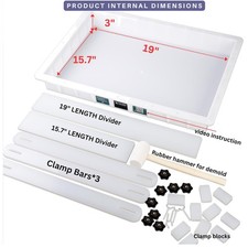 Large Epoxy Mold for Beginners and Experienced Artists