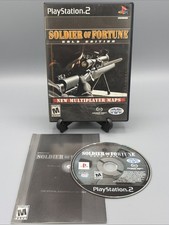 Soldier of Fortune: Gold Edition PS2  PlayStation 2 Complete CIB💯 Tested✅